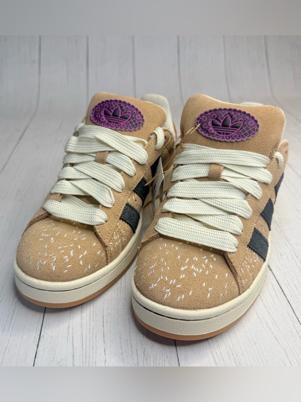 adidas Campus 00s Pan De Muerto JP6903 7.5 NWT Tan Black